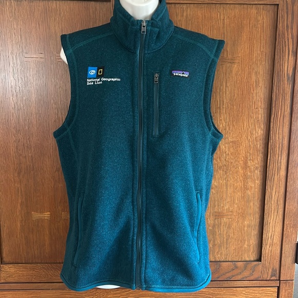 New Patagonia Better Sweater Vest, Mens M. National Geographic Sea Lion Lindblad - Picture 1 of 5
